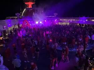 Scarlet night - Virgin Valiant Lady - Atlantis Spanish med cruise