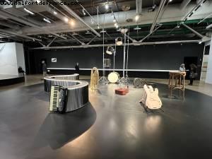 Expo Christian Marclay - Beaubourg - Paris, France