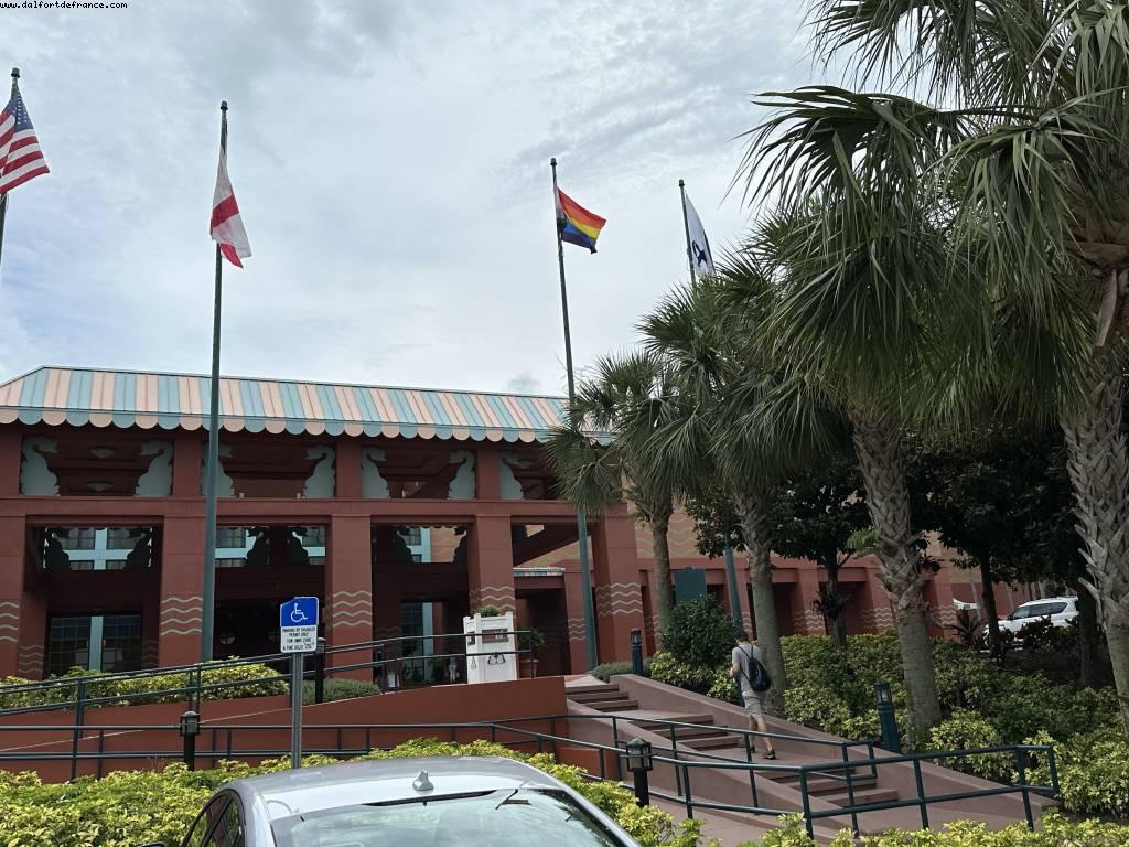 Rainbow Flag @ Swan and Dolphin Hotel - Thank you! - Walt Disney World