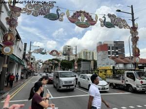 Ballade à pied à Singapour