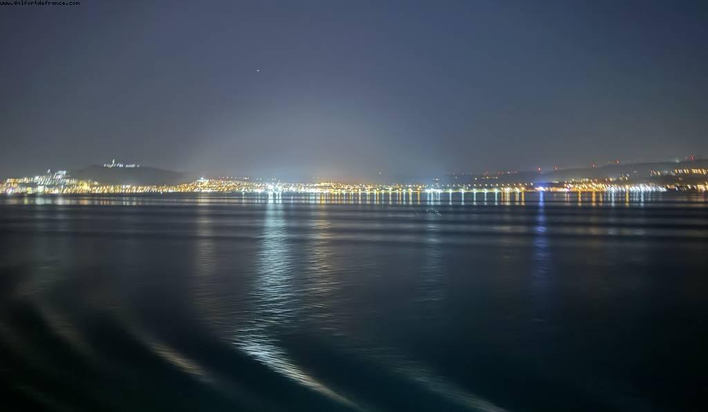 Dancing while passing the Dardanelles - Atlantis Istanbul to Athens Cruise - Oceania Riviera