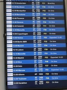 Air France lounge - CDG 2F - Paris