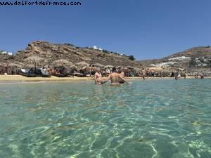 Elya Beach - Mykonos - Resilient Lady - Atlantis Virgin Athens to Barcelona to London cruise