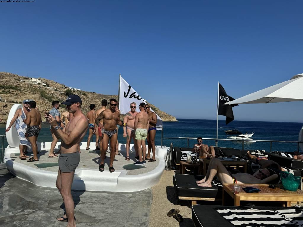 Jackie O - Super paradise - Mykonos - Resilient Lady - Atlantis Virgin Athens to Barcelona to London cruise