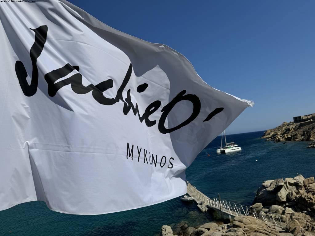 Jackie O - Super paradise - Mykonos - Resilient Lady - Atlantis Virgin Athens to Barcelona to London cruise