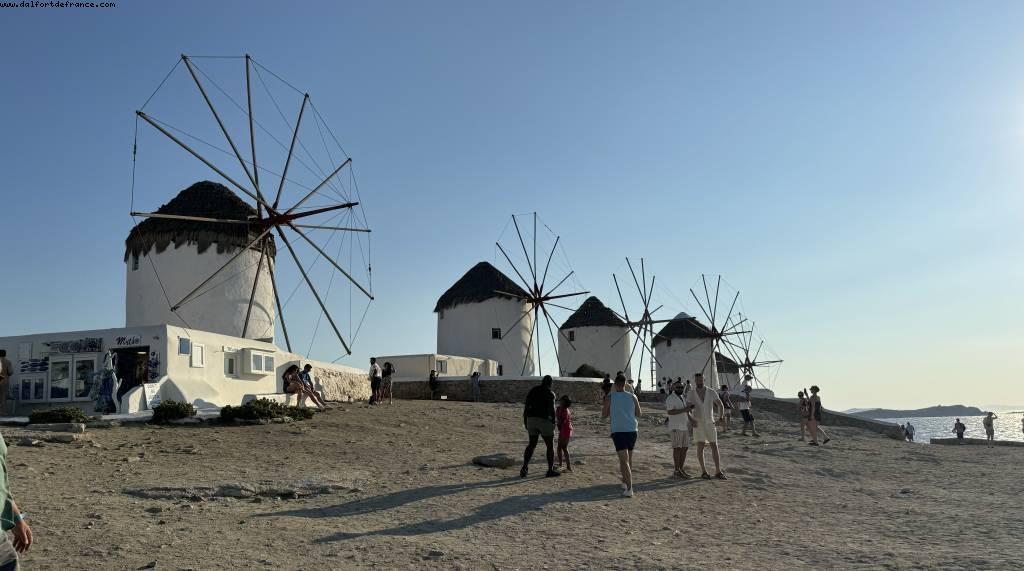 Mykonos - Resilient Lady - Atlantis Virgin Athens to Barcelona to London cruise