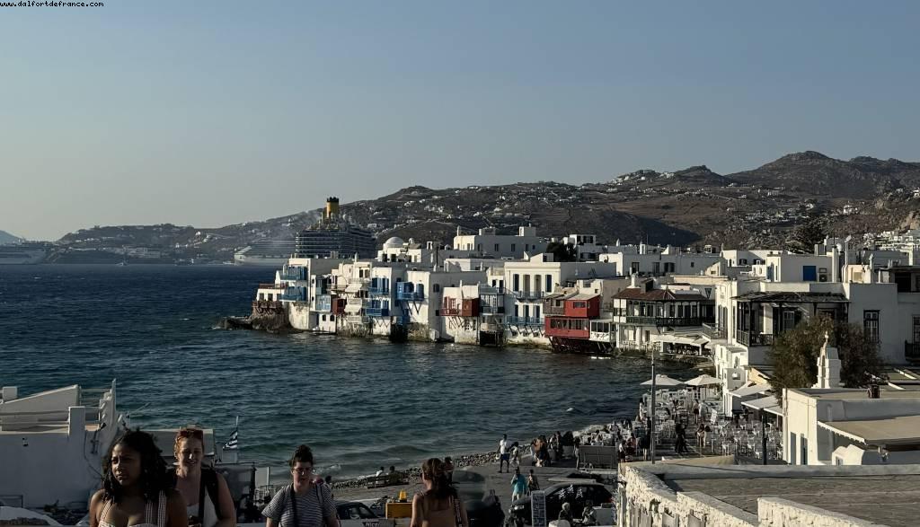 Mykonos - Resilient Lady - Atlantis Virgin Athens to Barcelona to London cruise