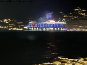 Mykonos - Resilient Lady - Atlantis Virgin Athens to Barcelona to London cruise
