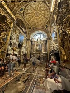 Cathedral - La Valette - Malta- Resilient Lady - Atlantis Virgin Athens to Barcelona to London cruise