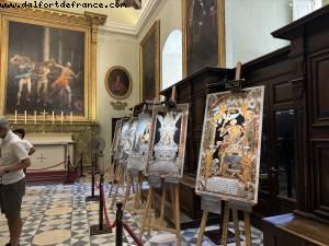 Cathedral - La Valette - Malta- Resilient Lady - Atlantis Virgin Athens to Barcelona to London cruise