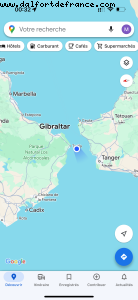 Crossing Gibraltar straight - Atlantis Virgin Athens to Barcelona to London cruise