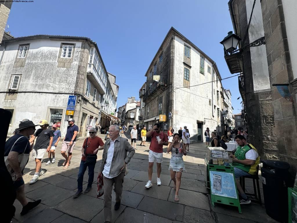 Santiago de Compostela, Spain - Atlantis Virgin Athens to Barcelona to London cruise