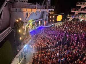 ESC2024 winner Nemo in concert - - Atlantis Allure of the Seas