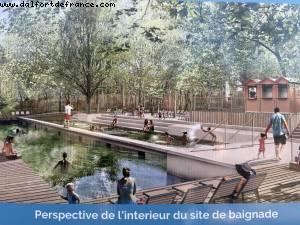 Creation de la future plage - Paris est Marne et Bois
