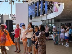 La course en talons aiguilles - La Demence Cruise - Celebrity Infinity