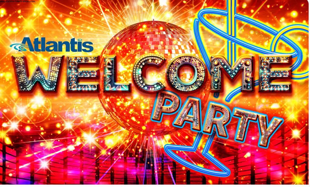 Welcome party - Croisière Atlantis Virgin Resilient Lady