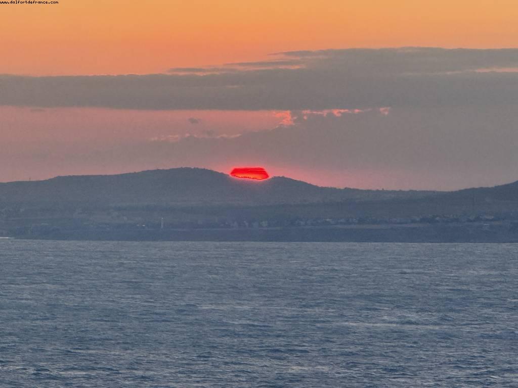 Coucher de soleil - Croisière Atlantis Virgin Resilient Lady