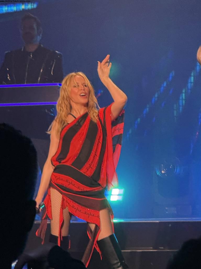 Kylie Minogue private concert - Paris, France