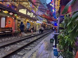 Train Street - Hanoi, Vietnam -Atlantis Hong Kong to Singapore cruise