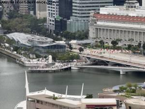 Hotel Conrad Marina Bay - View from the room- - Singapore