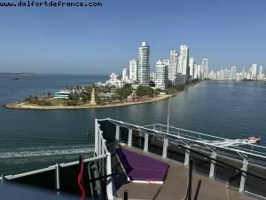Arrivee a Cartagene des Indes en Colombie - Atlantis Tropical America Cruise
