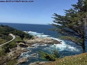 Driving from Santa Cruz to Pismo Beach, California