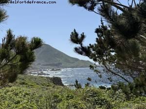 Driving from Santa Cruz to Pismo Beach, California
