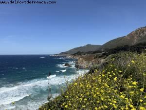 Driving from Santa Cruz to Pismo Beach, California