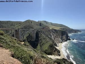 Driving from Santa Cruz to Pismo Beach, California