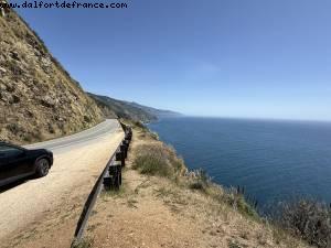 Driving from Santa Cruz to Pismo Beach, California