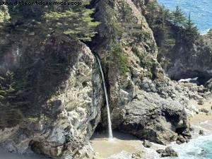 Driving from Santa Cruz to Pismo Beach, California