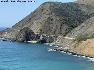 Driving from Santa Cruz to Pismo Beach, California