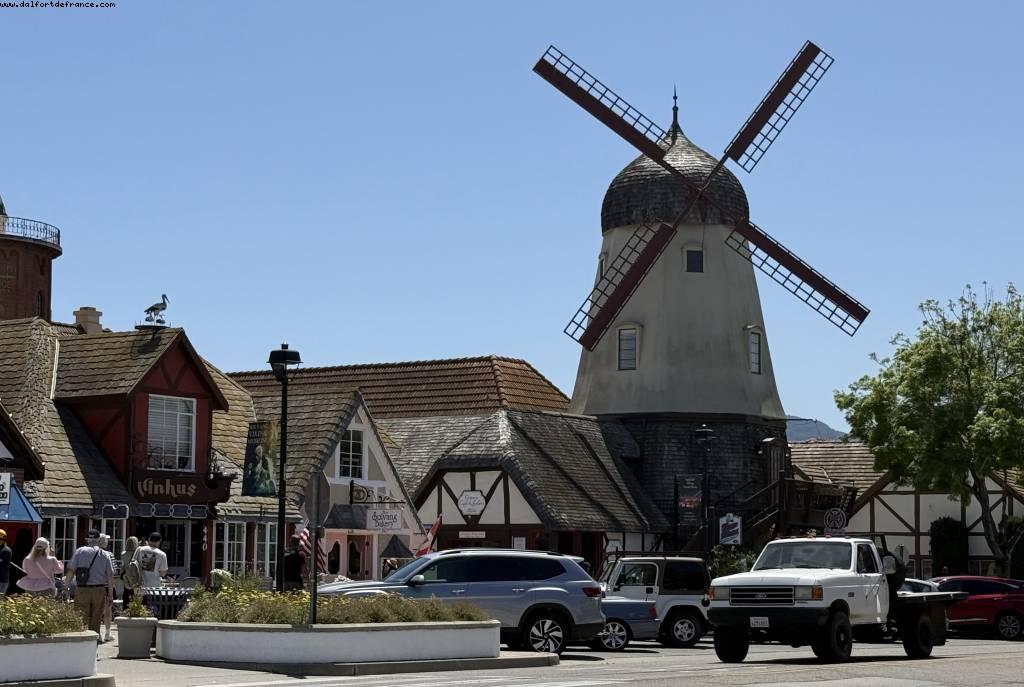 Solvang, Denmark & California - Driving from Pismo Beach to Los Angeles, California