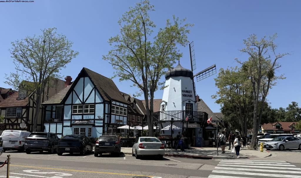 Solvang, Denmark & California - Driving from Pismo Beach to Los Angeles, California