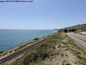 Driving from Pismo Beach to Los Angeles, California