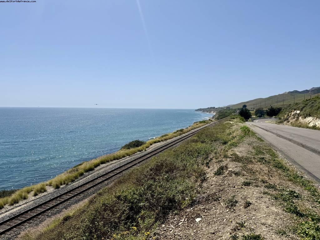 Driving from Pismo Beach to Los Angeles, California