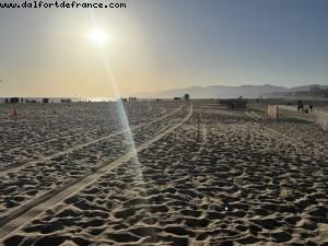 Driving from Pismo Beach to Los Angeles, California