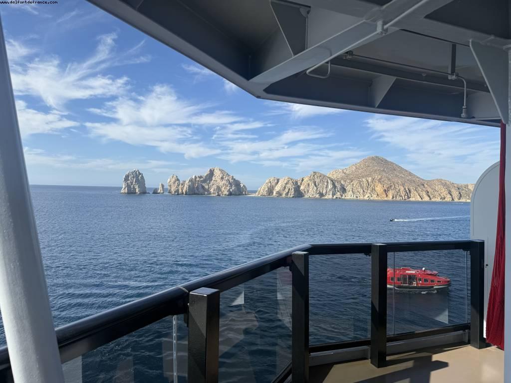Morning view Cabo San Lucas - Virgin Brilliant Lady- Atlantis LA to Mexico cruise