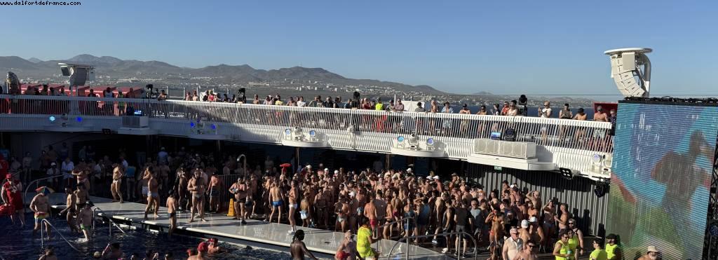 Splash Tea Dance - Virgin Brilliant Lady- Atlantis LA to Mexico cruise
