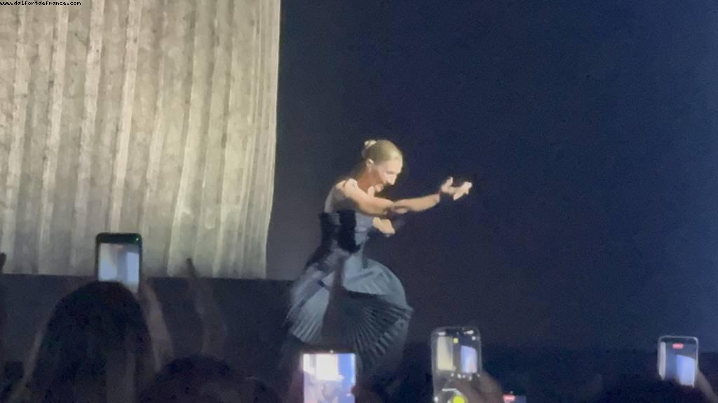 Celine Dion at Plenitude Arena - Paris