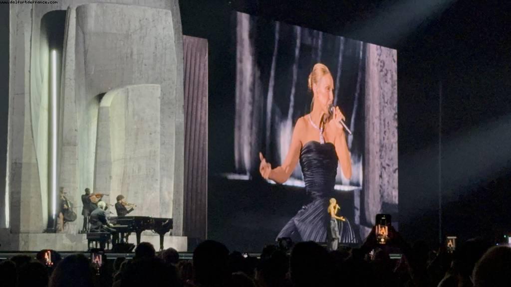 Celine Dion at Plenitude Arena - Paris