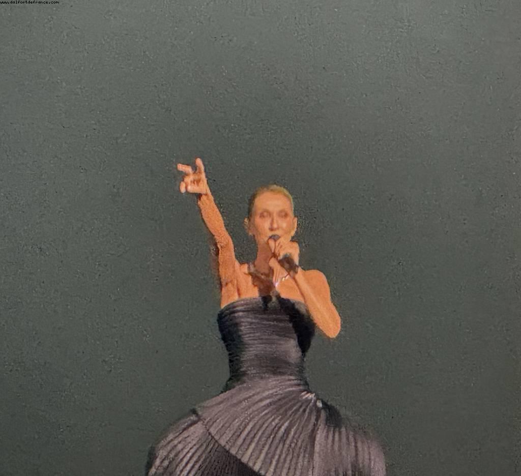 Celine Dion at Plenitude Arena - Paris