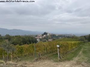 Randonnée entre Monforte d'Alba et Perno