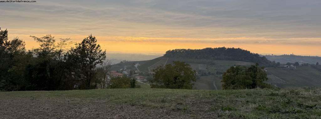 Randonnée entre Perno et Monforte d'Alba